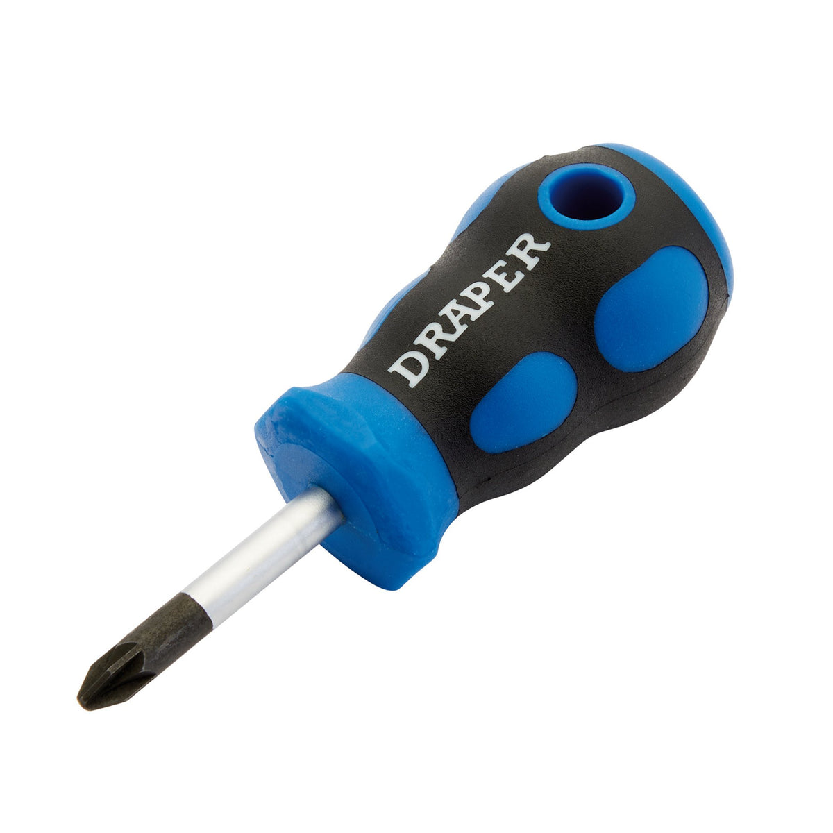 DRAPER No.2 x 38mm PZ Type Screwdriver with Soft Grip Handles: Model No.865PZ