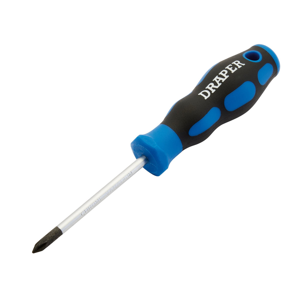 DRAPER No.1 x 75mm Cross Slot Screwdriver with Soft Grip Handles: Model No.865CS