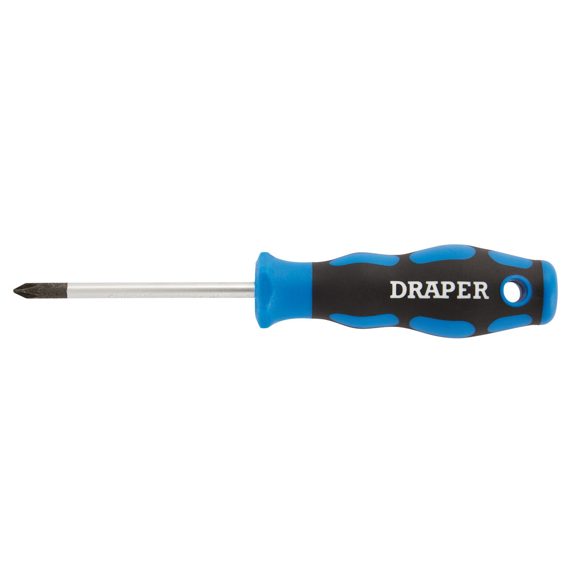 DRAPER No.1 x 75mm Cross Slot Screwdriver with Soft Grip Handles: Model No.865CS
