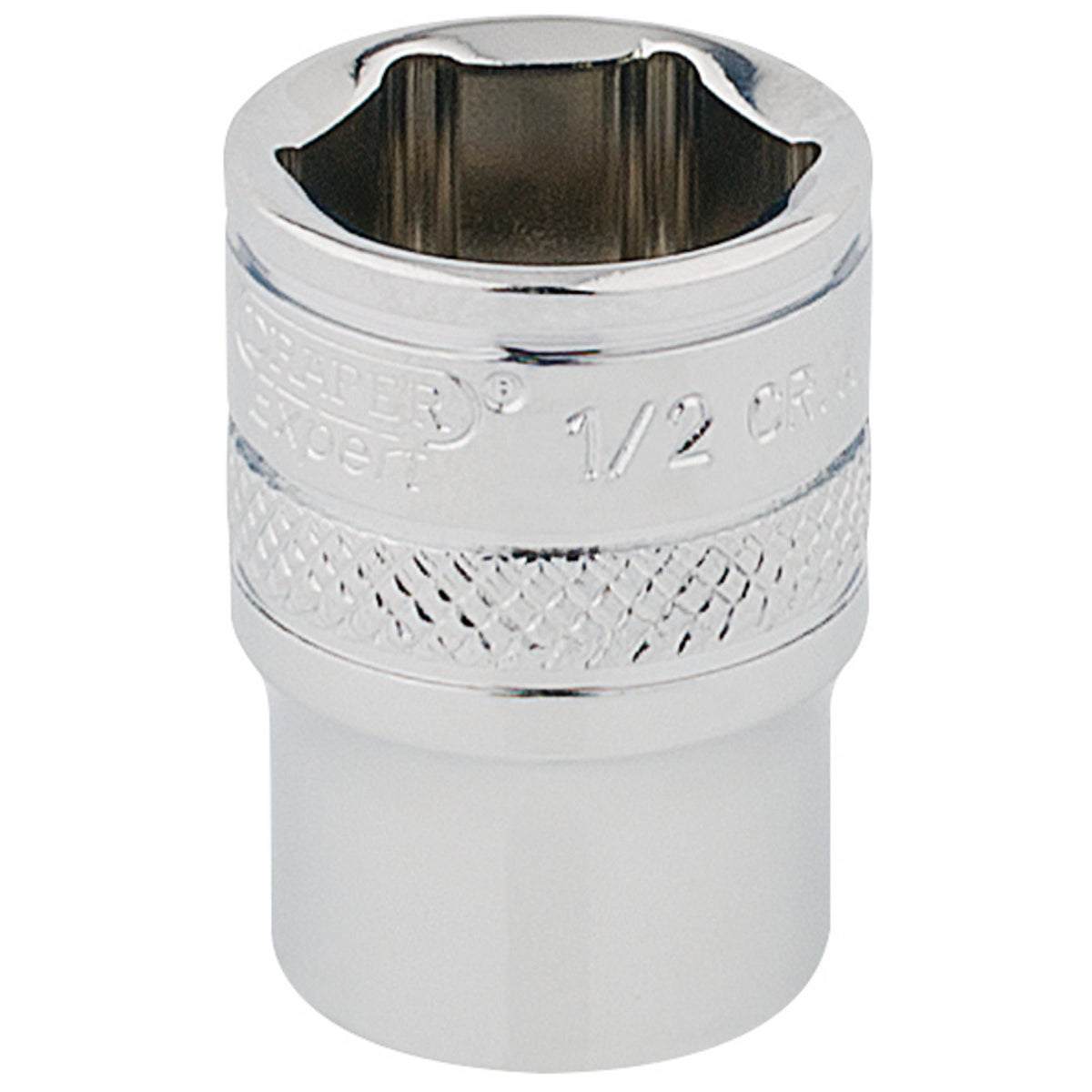 DRAPER 1/4" Square Drive Hi-Torq 12 Point Socket (1/2"): Model No. B-AF