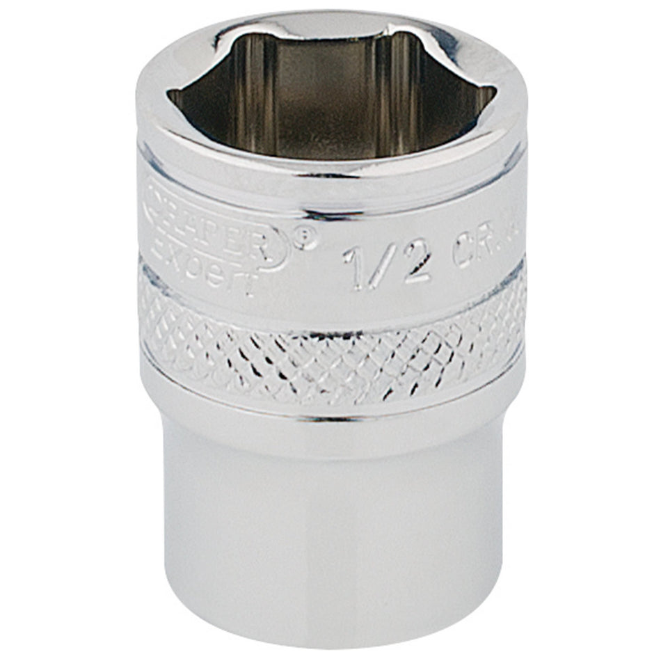 DRAPER 1/4" Square Drive Hi-Torq 12 Point Socket (1/2"): Model No. B-AF