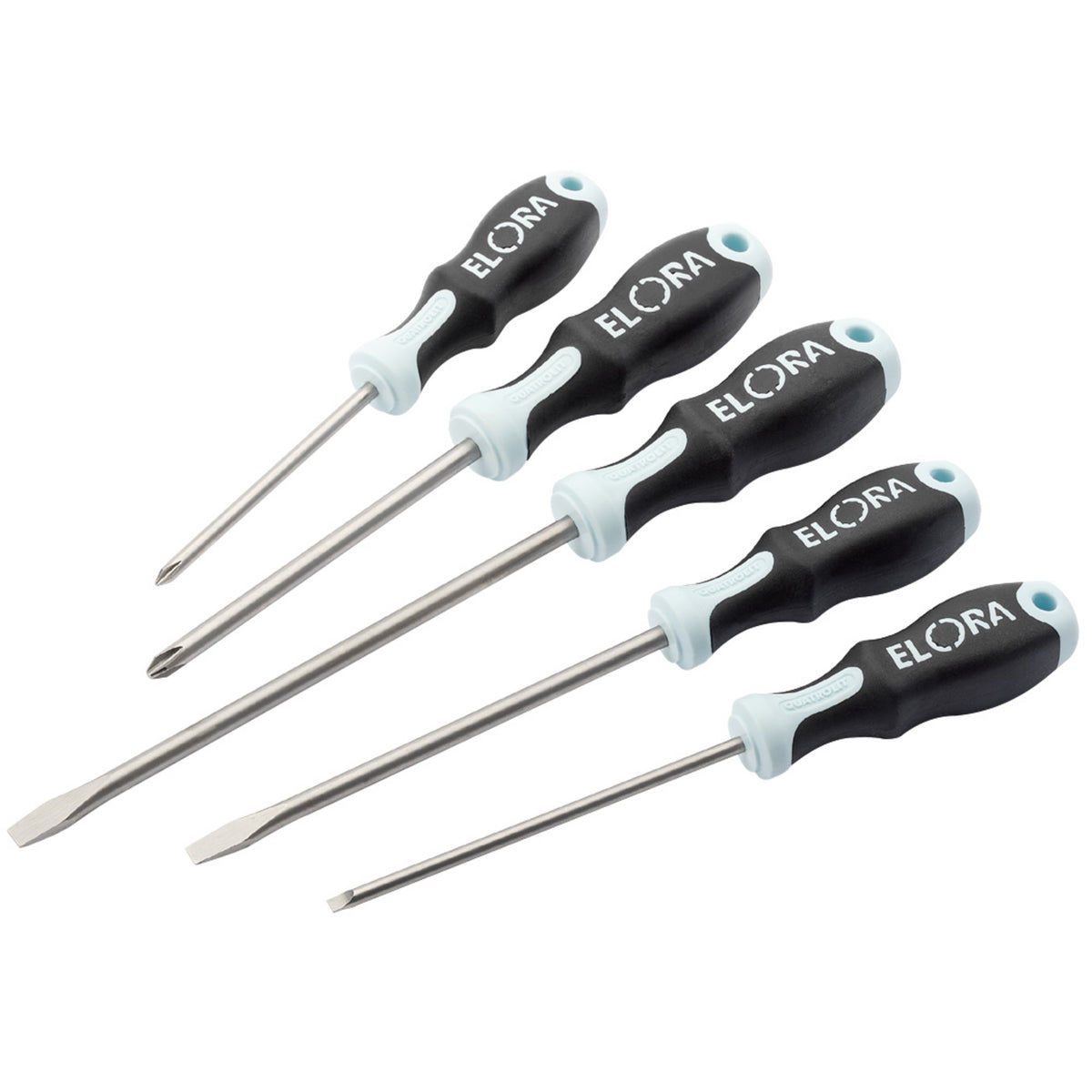 5 Piece Stainless Steel Engineers Screwdriver Set: Model No.583 S5K-ST