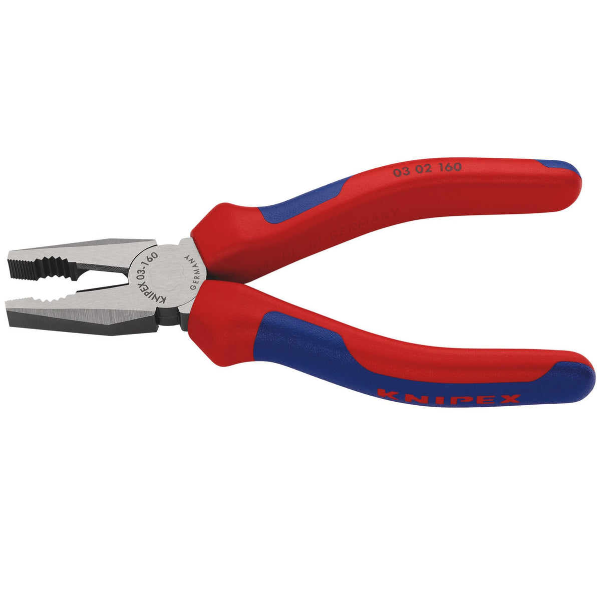 Knipex 160mm Combination Plier - Heavy Duty Handle : Model No.03 02 160 SB