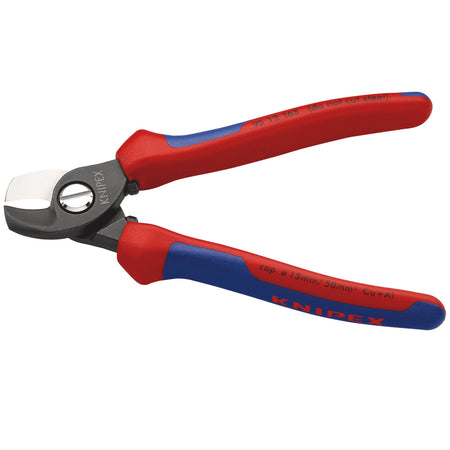Knipex 165mm Copper or Aluminium Only Cable Shear : Model No.95 12 165 SB