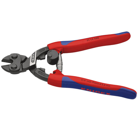 Knipex 200mm Cobolt® Compact Bolt Cutters with Sprung Handles : Model No.71 12 200 SB