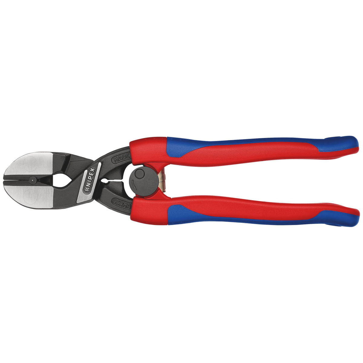 Knipex 200mm Cobolt® Compact 20&deg; Angled Head Bolt Cutters with Sprung Handles : Model No.71 22 200SB
