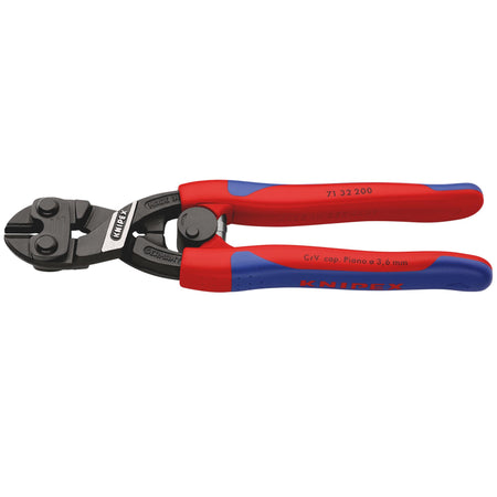 Knipex 200mm Cobolt® Compact Bolt Cutters with Sprung Handle : Model No.71 32 200SB