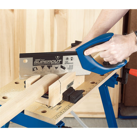 DRAPER Expert Supercut ; 250mm/10in. Soft Grip Hardpoint Tenon Saw- 11tpi/12ppi: Model No.SC250
