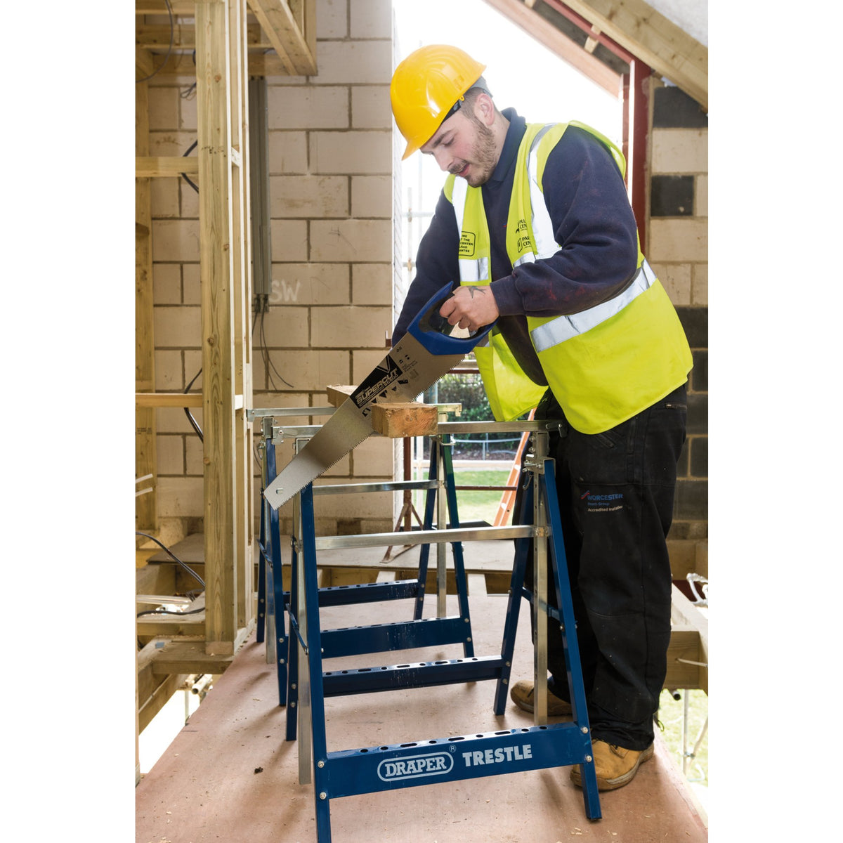 DRAPER Expert Supercut ; 500mm/20in. Soft Grip Hardpoint Handsaw - 7tpi/8ppi: Model No.SC500