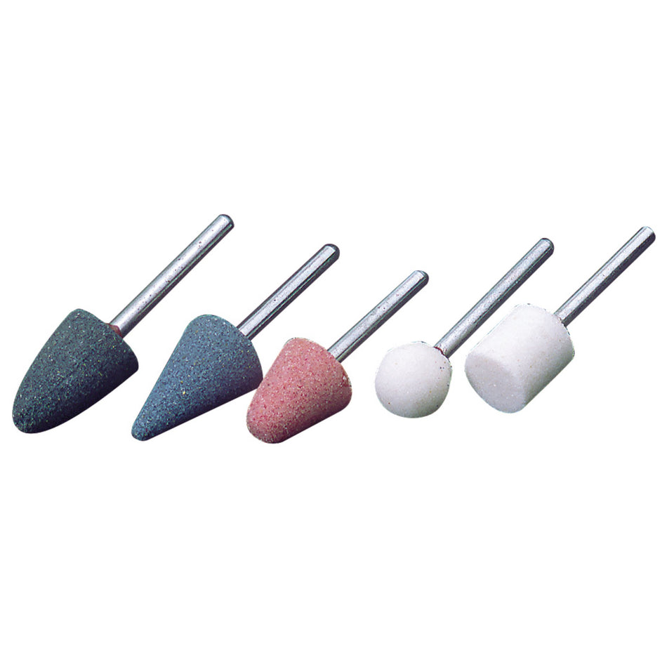 DRAPER 1/8in. Shank 5 Piece Mounted Grinding Point Set: Model No.4800