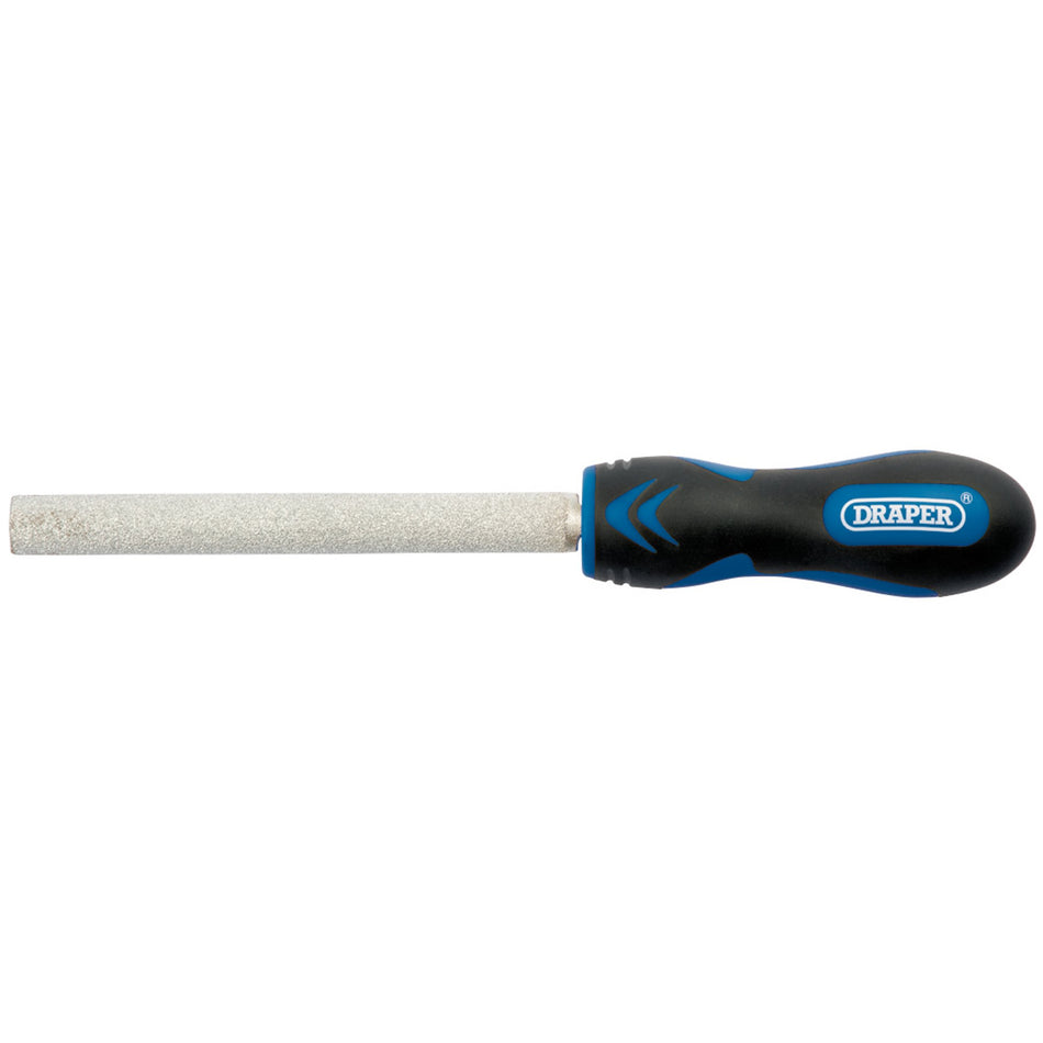 DRAPER 140mm Soft Grip Half Round Tiling File: Model No.TLG6