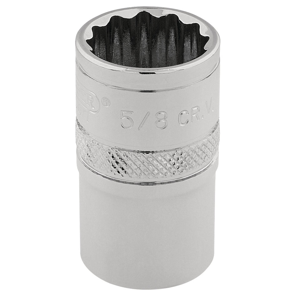 DRAPER 3/8" Square Drive Hi-Torq 12 Point Socket (5/8"): Model No. D-AF