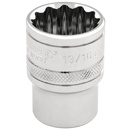 DRAPER 3/8" Square Drive Hi-Torq 12 Point Socket (13/16"): Model No. D-AF
