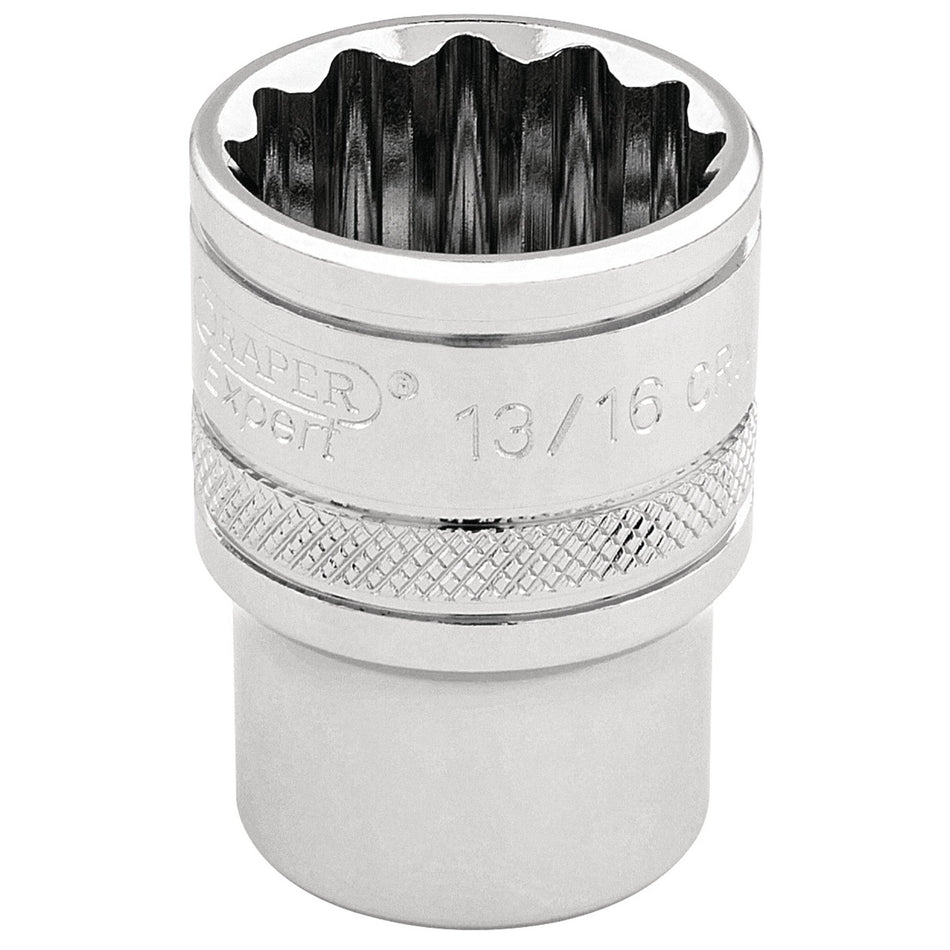 DRAPER 3/8" Square Drive Hi-Torq 12 Point Socket (13/16"): Model No. D-AF