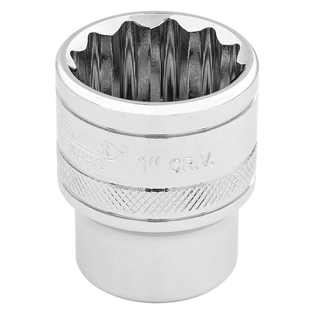 DRAPER 3/8" Square Drive Hi-Torq 12 Point Socket (1"): Model No. D-AF
