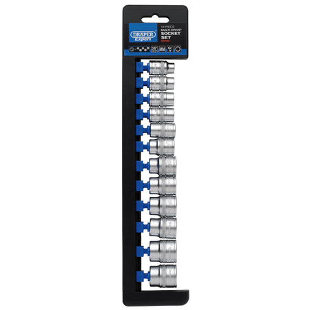 DRAPER 3/8" Sq. Dr. Draper Expert Multi-Drive Socket Set (12 Piece): Model No. D9M/MDS/E