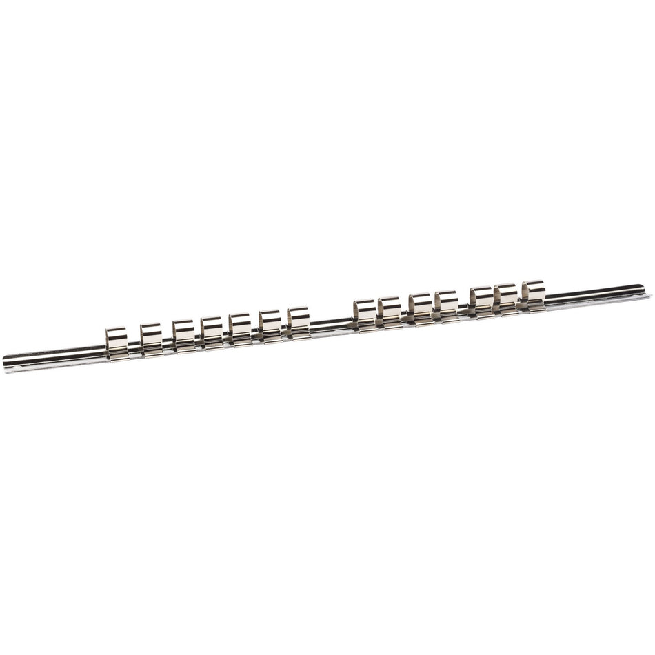 DRAPER 1/2" Sq. Dr. Retaining Bar with 14 Clips (400mm): Model No. SR12/14B