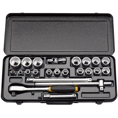 23 Piece 1/2in. Square Drive Imperial Socket Set: Model No.770-OKLAU