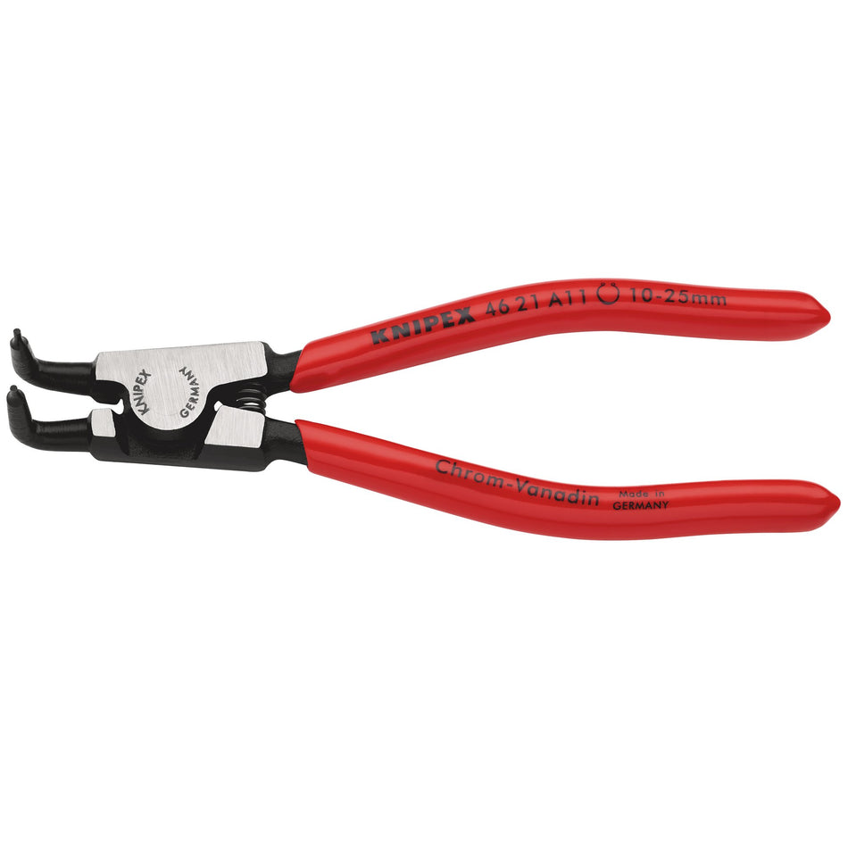 Knipex 10mm - 25mm A11 Bent External Circlip Pliers : Model No.46 21 A11 SBE