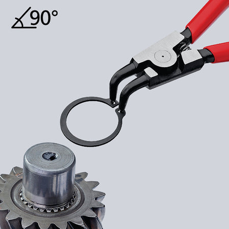 Knipex 19mm - 60mm A21 Bent External Circlip Pliers : Model No.46 21 A21 SBE