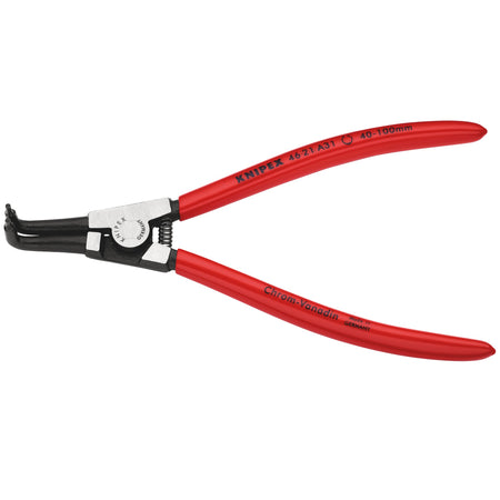 Knipex 40mm - 100mm A31 Bent External Circlip Pliers : Model No.46 21 A31 SBE