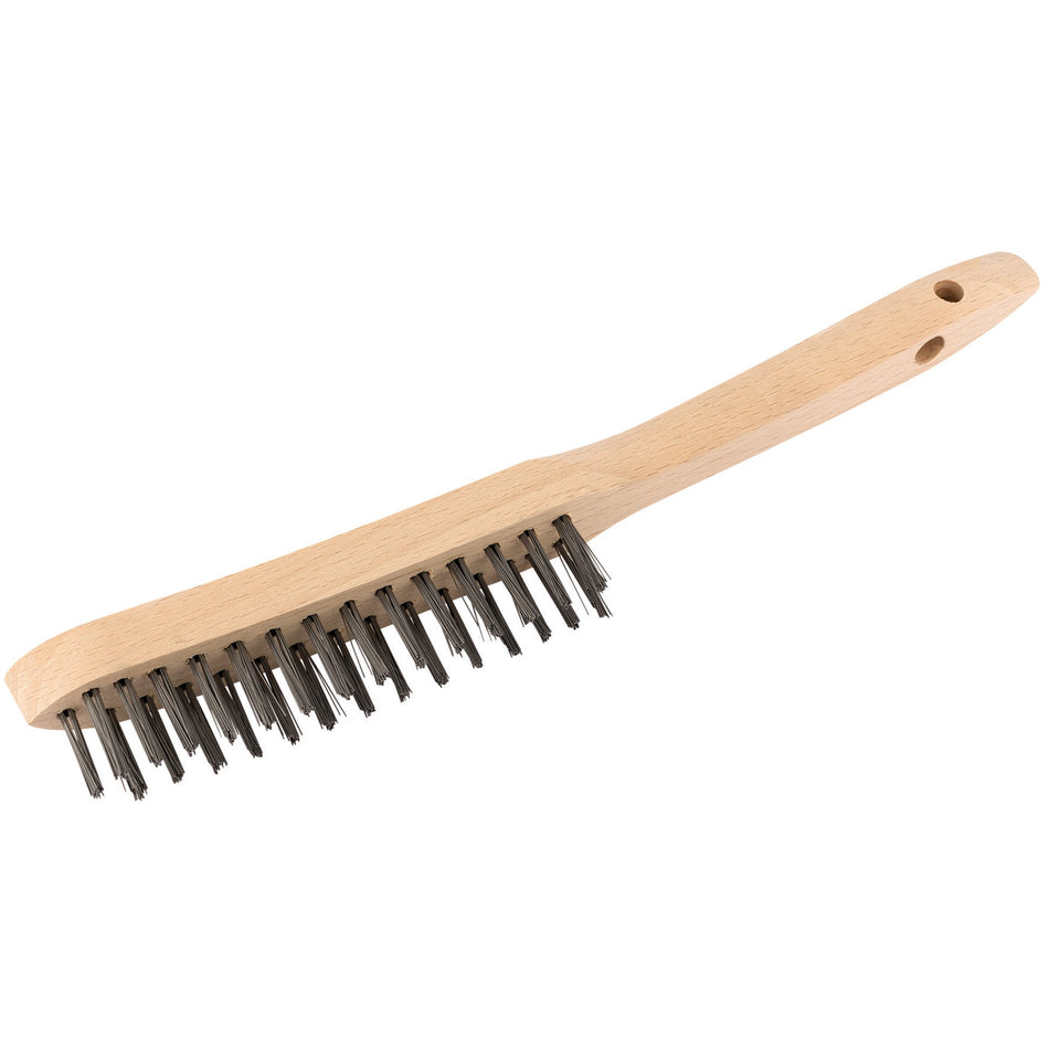 DRAPER 290mm 2 Row Wire Scratch Brush: Model No.WB/L