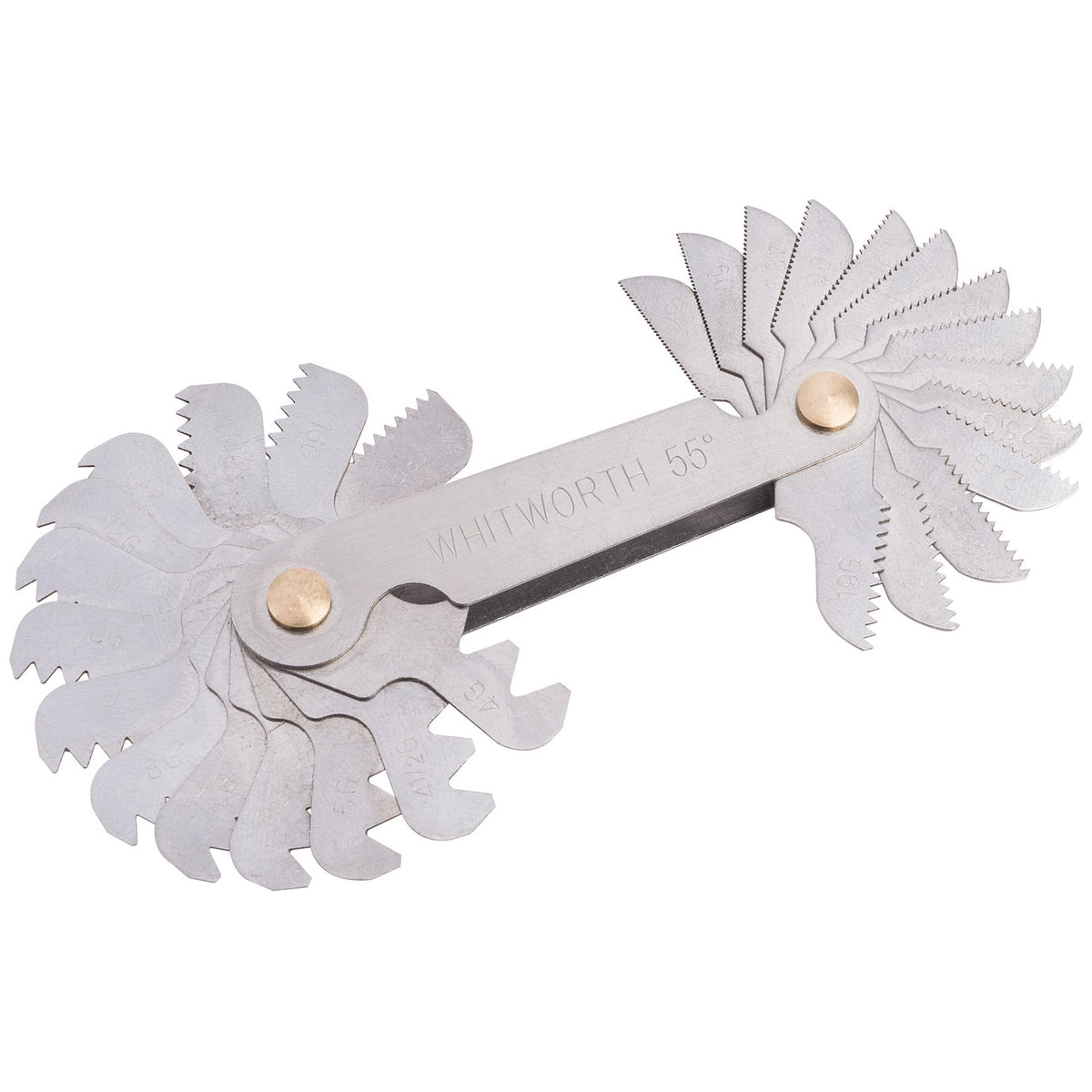 DRAPER 28 Blade 4 - 62 tpi UNF and UNC Screwpitch Gauge Set: Model No.407B