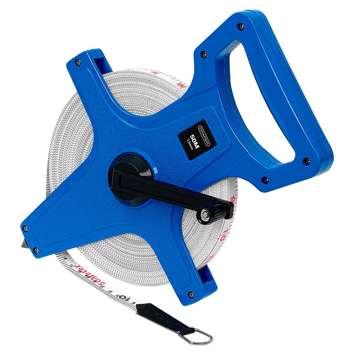 DRAPER 50M/165ft Fibreglass Surveyors Tape: Model No.STFGC