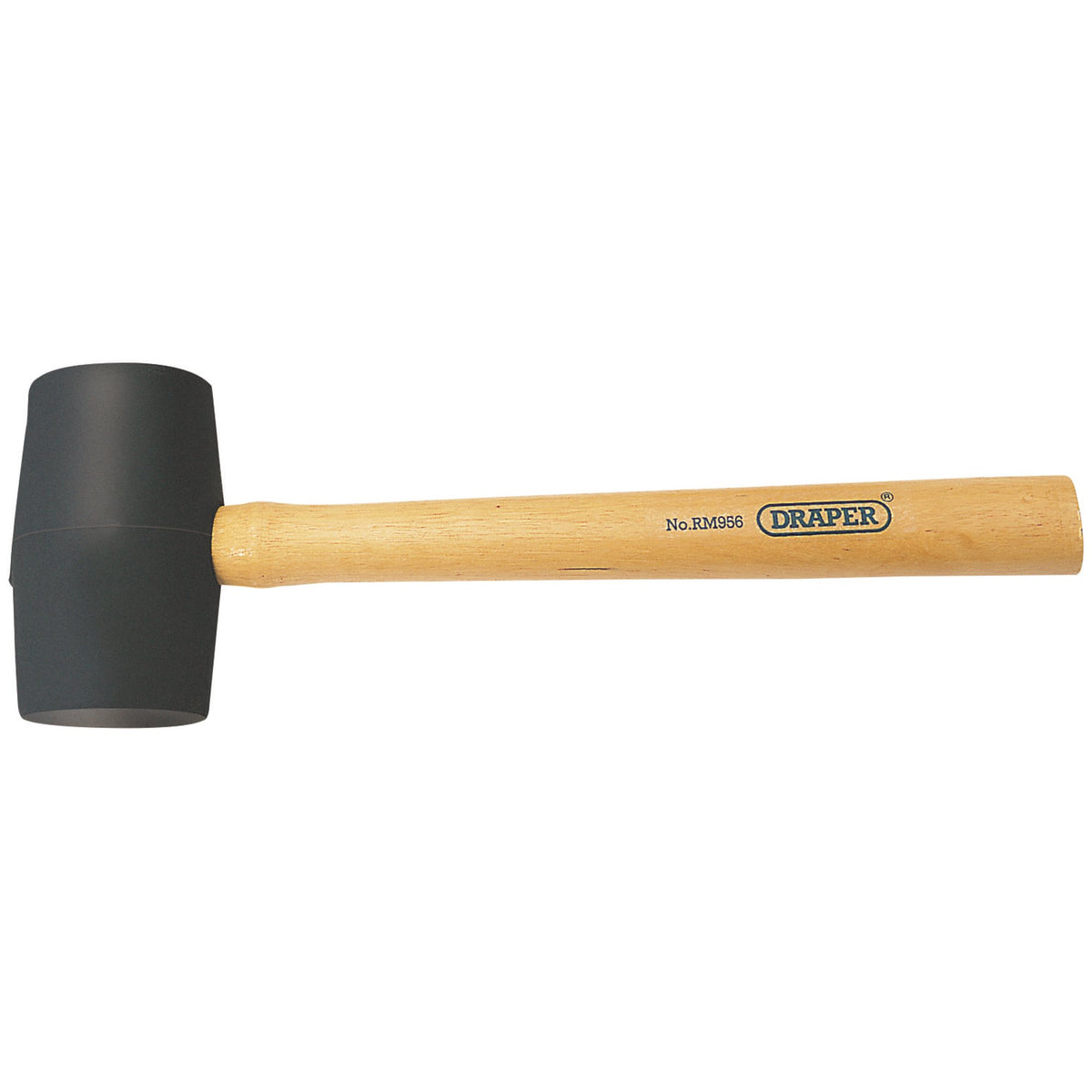 DRAPER 410G (14.5oz) Rubber Mallet With Hardwood Shaft: Model No.RM956/2
