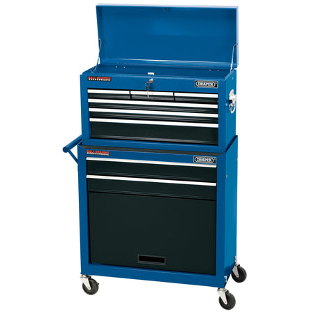 DRAPER Two Drawer Roller Cabinet and Five Drawer Chest: Model No.RCTC8B