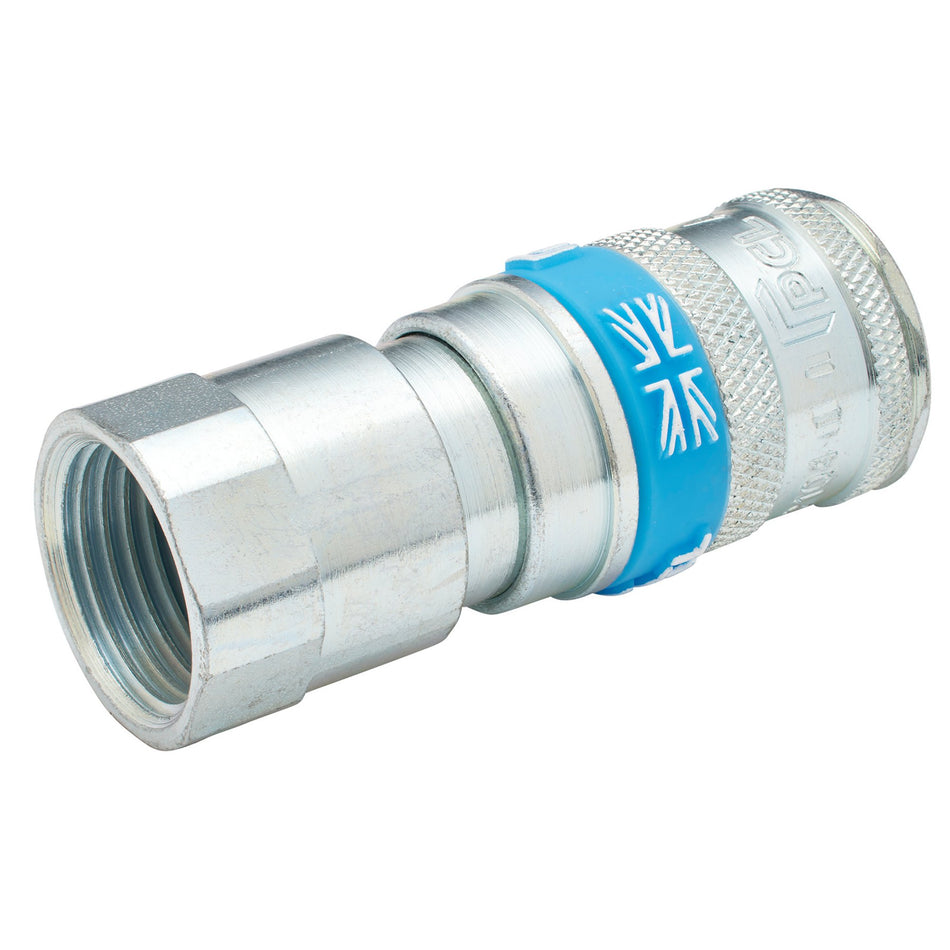 DRAPER 1/2in. BSP Taper Female Thread Vertex Air Coupling: Model No.A91JF02 PACKED