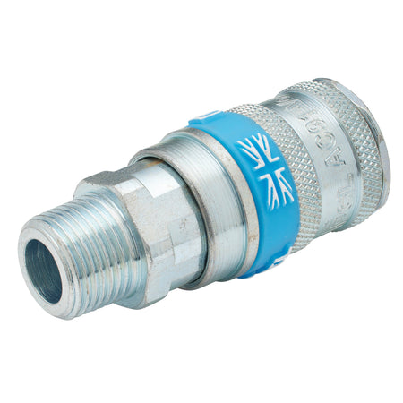 DRAPER 3/8in. BSP Taper Male Thread Vertex Air Coupling: Model No.A91EM02 PACKED