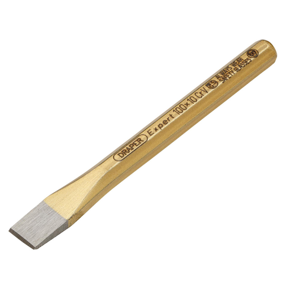 DRAPER Expert 10mm x 100mm Octagonal Flat Cold Chisel: Model No.97