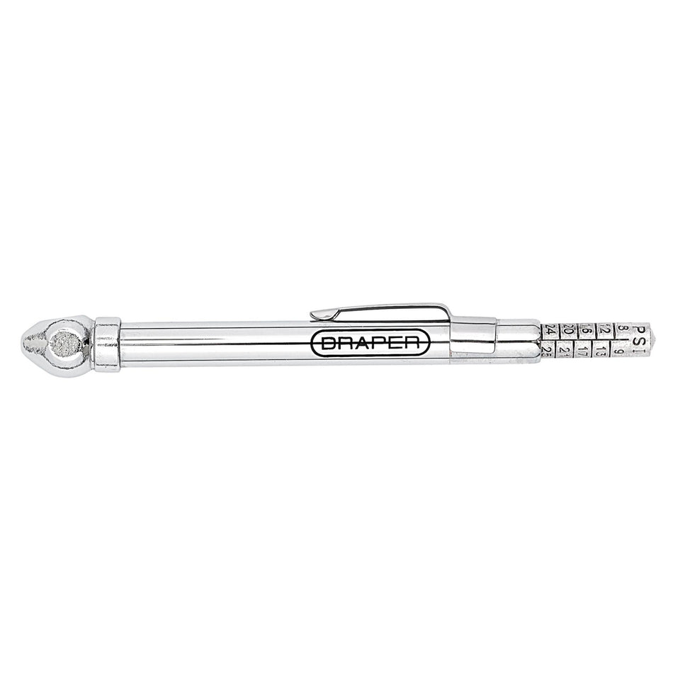 DRAPER Tyre Pressure Gauge: Model No.TPGS