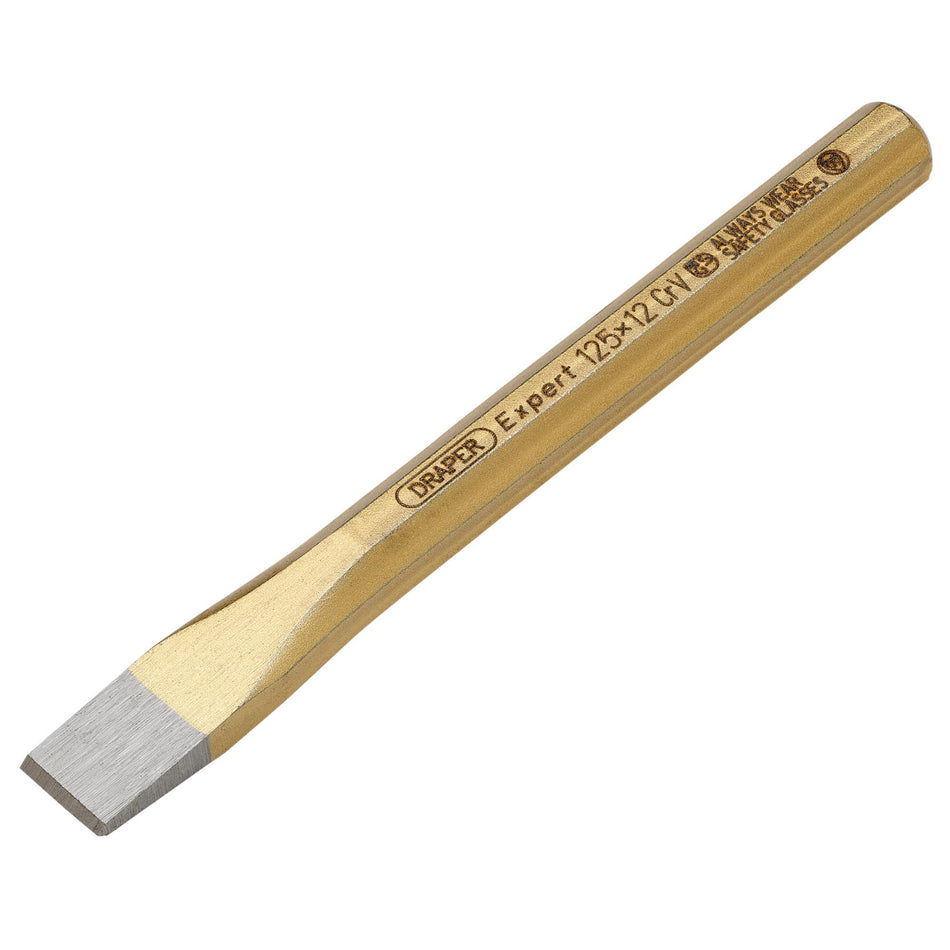 DRAPER Expert 12mm x 125mm Octagonal Flat Cold Chisel: Model No.97