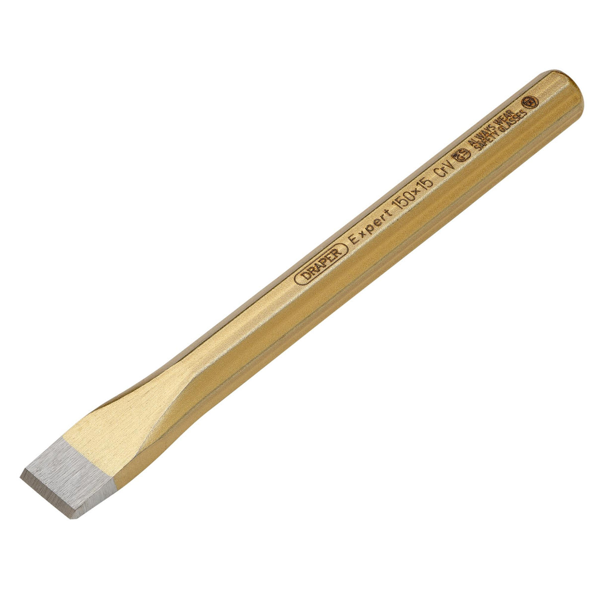 DRAPER Expert 15mm x 150mm Octagonal Flat Cold Chisel: Model No.97
