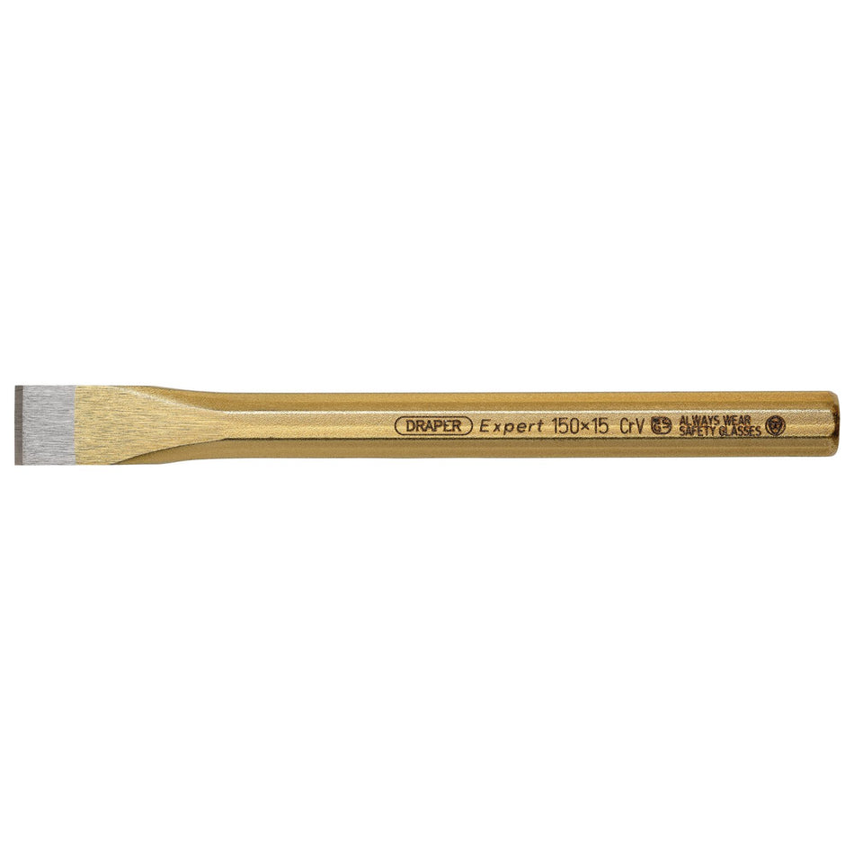 DRAPER Expert 15mm x 150mm Octagonal Flat Cold Chisel: Model No.97