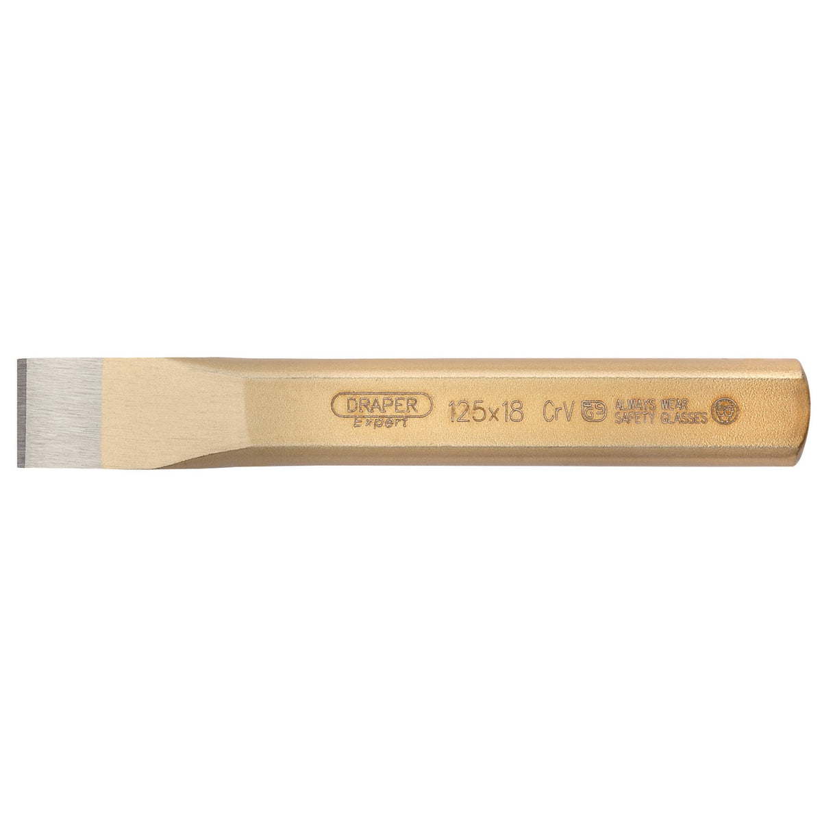DRAPER Expert 18mm x 125mm Flat Cold Chisel: Model No.95