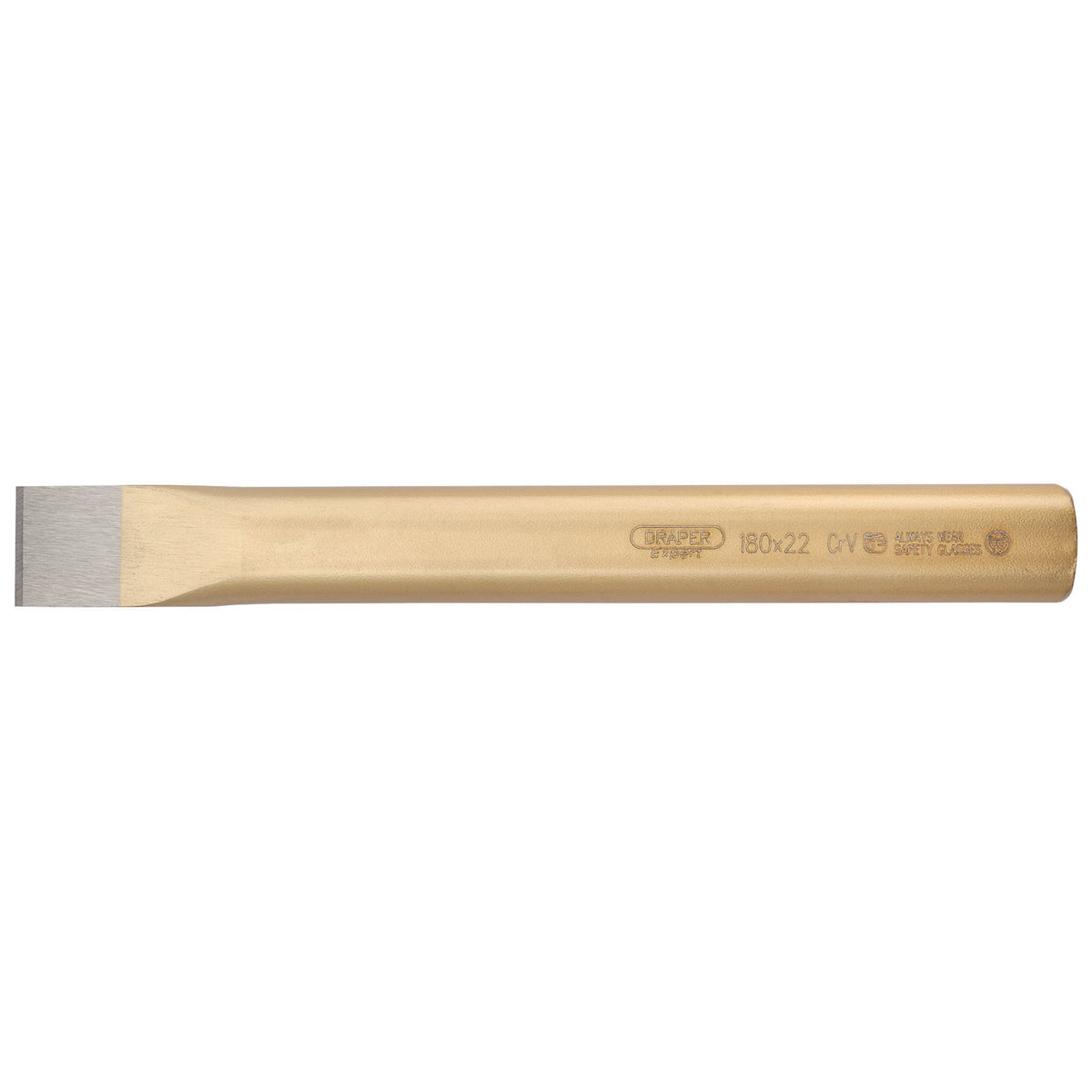 DRAPER Expert 22mm x 180mm Flat Cold Chisel: Model No.95