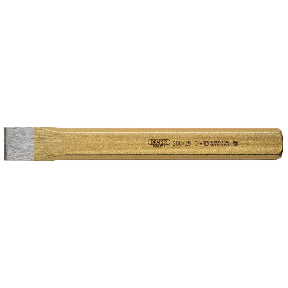 DRAPER Expert 25mm x 200mm Flat Cold Chisel: Model No.95