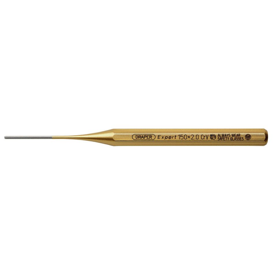 DRAPER Expert 2mm x 150mm Octagonal Parallel Pin Punch: Model No.119