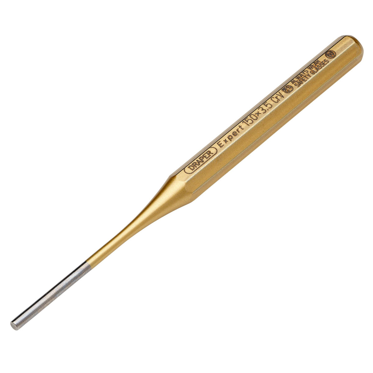 DRAPER Expert 3.5mm x 150mm Octagonal Parallel Pin Punch: Model No.119