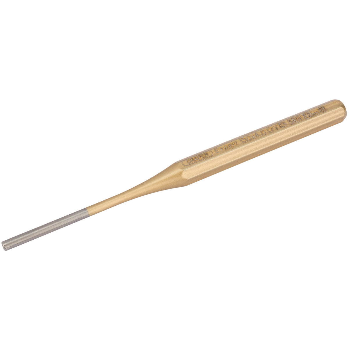 DRAPER Expert 4mm x 150mm Octagonal Parallel Pin Punch: Model No.119