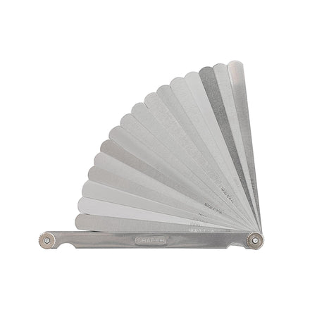 DRAPER 26 Blade Extra Long Combination Feeler Gauge Set: Model No.FG26/LRB