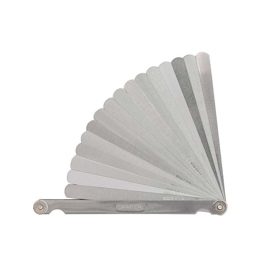 DRAPER 26 Blade Extra Long Combination Feeler Gauge Set: Model No.FG26/LRB