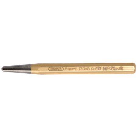 DRAPER Expert 5mm x 120mm Octagonal Centre Punch: Model No.100HB