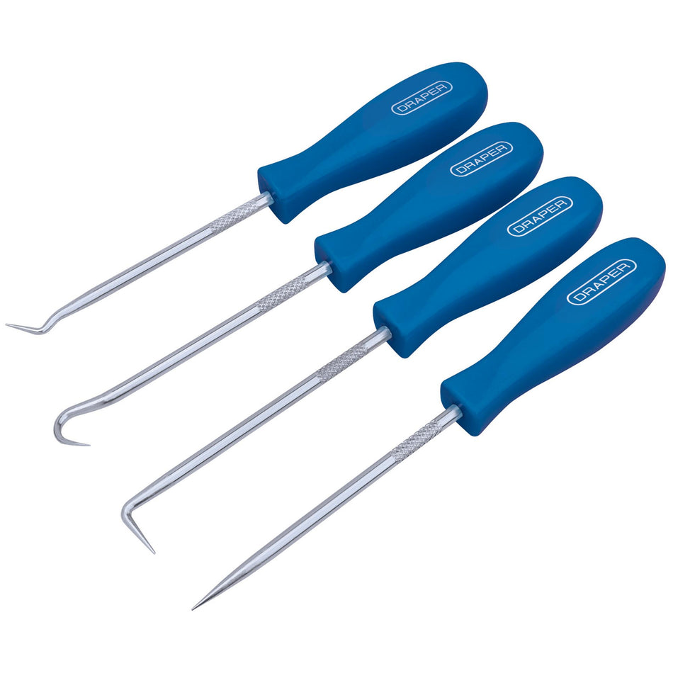 DRAPER Mini Hook and Pick Set (4 piece): Model No.MPH SETB