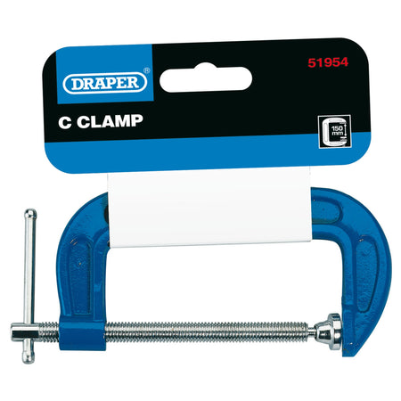 DRAPER 150 x 70mm C Cramp: Model No.391GP