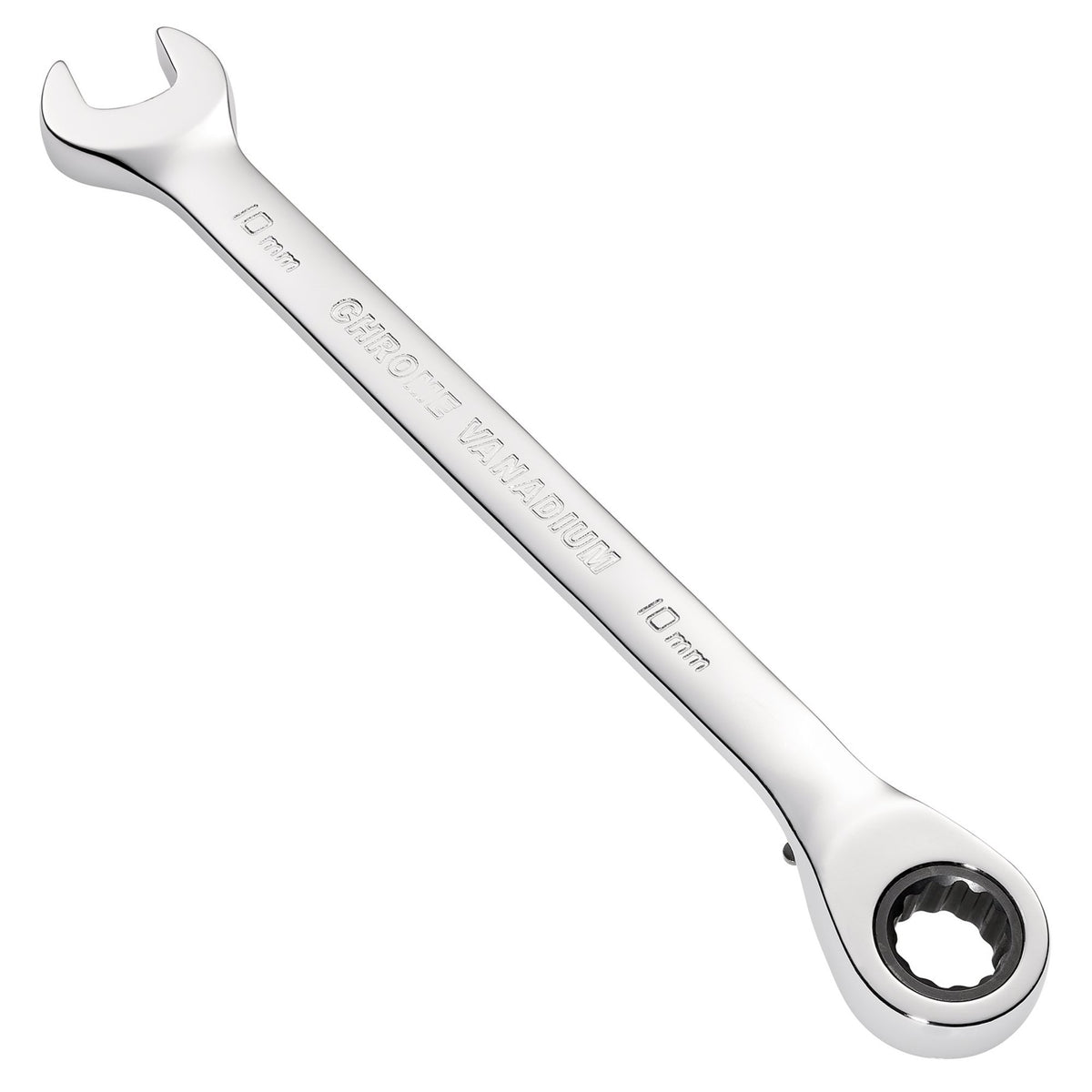 DRAPER 10mm Draper Hi-Torq ; Metric Reversible Ratcheting Combination Spanner: Model No.8230RMMB