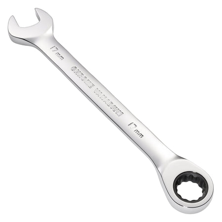 DRAPER 17mm Draper Hi-Torq ; Metric Reversible Ratcheting Combination Spanner: Model No.8230RMMB